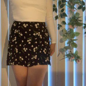 reformation flounce skirt in giada